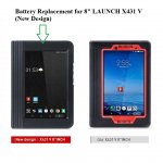 Battery Replacement for 2017 Design 8inch LAUNCH X431 V Scanner
